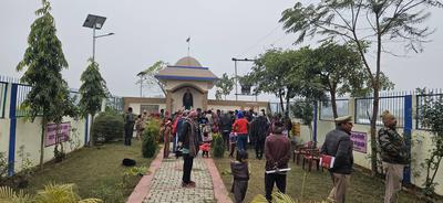 डी.पी. भारती जी ने नववर्ष 2026 पर स्मारक स्थल में  सेवा, संस्कार और कल्याण का दिया संदेश