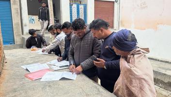 सूर्यमुनि तिवारी- विशेष गहन मतदाता पुनरीक्षण अभियान के तहत बूथों पर फॉर्म-6 भरवाने का कार्य संपन्न