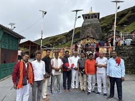 उत्तराखंड स्थित कई प्रसिद्ध धामों का सूर्यमुनि तिवारी जी ने प्राप्त किये दर्शन