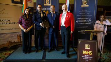 सूर्यमुनि तिवारी- डॉ. अभिमन्यु पांडेय को ब्रिटिश संसद में सम्मान मिलने पर दी बधाई