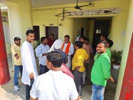 मतदान केंद्रों का निरीक्षण करके कार्यकर्ताओं से मुलाक़ात कर व समस्त मतदाताओं से किया आवाहन व अपील