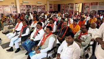 सूर्यमुनि तिवारी- चंदौली में  आयोजित पंडित दीनदयाल उपाध्याय प्रशिक्षण महाअभियान 2026 की जिला कार्यशाला में हुए शामिल