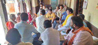 सूर्यमुनि तिवारी- “मेरी माटी मेरा देश” अभियान  को लेकर विधानसभा के भिन्न-भिन्न स्थान पर की बैठक कर बनाई योजना