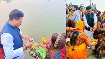 सूर्यमुनि तिवारी- समस्त देश एवं प्रदेशवासियों को सूर्य देव जी की उपासना एवं लोक आस्था के पावन पर्व छठ पूजा की दी बधाई