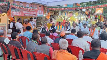 सूर्यमुनि तिवारी- अटल बिहारी वाजपेई मंडल के चुनावी कार्यालय का हुआ शुभारंभ