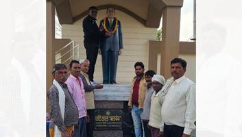 डी.पी. भारती- पावन स्मारक स्थल पर  किया गया  विचार–विमर्श एवं समसामयिक संवाद