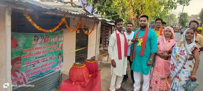 अक्षय तृतीया के पावन अवसर पर कई स्थानों में गुलाबचंद्र कुशवाहा जि द्वारा खोले गए प्याऊ