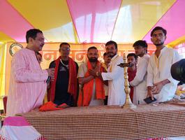 कांवरिया सेवा शिविर में सचिन राम जी उपस्थित होकर श्रद्धालुओं की किए सेवा
