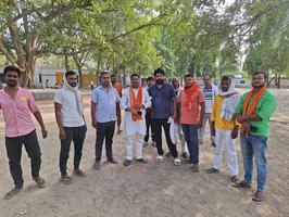 मतदान केंद्रों का निरीक्षण करके कार्यकर्ताओं से मुलाक़ात कर व समस्त मतदाताओं से किया आवाहन व अपील
