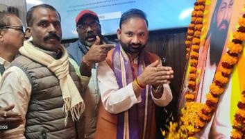 सचिन राम- गुरु रविदास जयंती समारोह में की सहभागिता, समरस समाज के विचारों को किया नमन