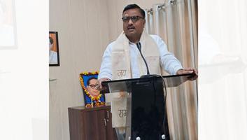 डी.पी भारती- भाजपा कार्यालय में आयोजित “अनुसूचित जाति मोर्चा- जिला सम्मेलन" को किया संबोधित