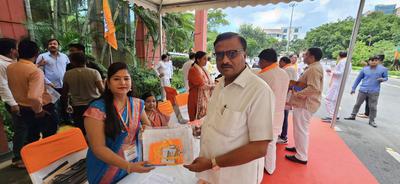 इंदिरा गांधी प्रतिष्ठान, लखनऊ में सेवा पखवाड़ा अभियान के तहत आयोजित "प्रदेश कार्यशाला" में डी.पी भारती जी किये प्रतिभाग