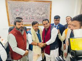 संजय सिंह राजपूत- भाजपा के नव नियुक्त राष्ट्रीय कार्यकारी अध्यक्ष नितिन नवीन जी को निषाद पार्टी की शुभकामनाएँ