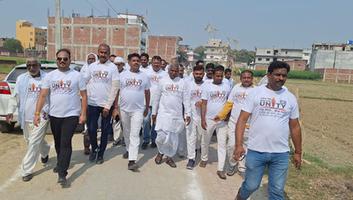 सूर्यमुनि तिवारी- राष्ट्रीय एकता दिवस के अवसर पर 'रन फॉर यूनिटी' का हुआ आयोजन