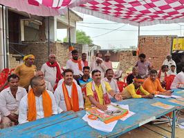 मतदान केंद्रों का निरीक्षण करके कार्यकर्ताओं से मुलाक़ात कर व समस्त मतदाताओं से किया आवाहन व अपील