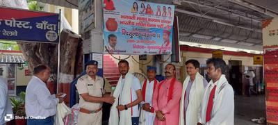 विभिन्न क्षेत्रों में किए जा रहे उत्कृष्ट व अनुकरणीय कार्यों के लिए   गुलाबचंद्र कुशवाहा जी को उत्तर मध्य रेलवे ने किया सम्मानित