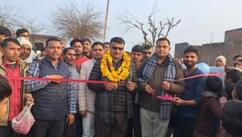 डी.पी.भारती- ग्राम सिरतौल में सीसी मार्गों का लोकार्पण,  विकास कार्यों को बताया क्षेत्र की उपलब्धि