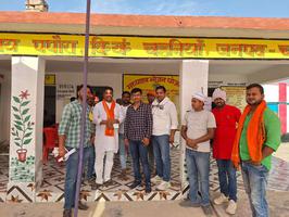 मतदान केंद्रों का निरीक्षण करके कार्यकर्ताओं से मुलाक़ात कर व समस्त मतदाताओं से किया आवाहन व अपील