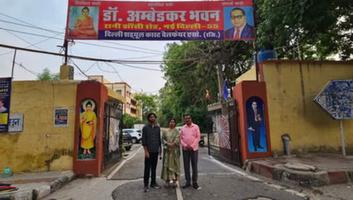 डी.पी भारती- बाबा साहेब डॉ. भीमराव अंबेडकर जी की "पावन अस्थियों" को कृतज्ञ नमन करने का सौभाग्य प्राप्त हुआ