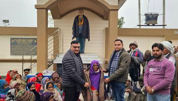 डी.पी. भारती- नववर्ष 2026 पर स्मारक स्थल पर आशीर्वाद एवं सेवा का संकल्प