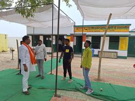 मतदान केंद्रों का निरीक्षण करके कार्यकर्ताओं से मुलाक़ात कर व समस्त मतदाताओं से किया आवाहन व अपील