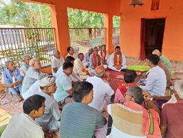 “लहर नहीं ललकार है, फिर एक बार भाजपा सरकार है” इस नारें के साथ गाँव-गाँव में अधिक से अधिक मतदान के लिए की अपील