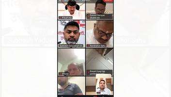 डी.पी भारती-भाजपा उत्तर प्रदेश की वर्चुअल बैठक में  हुए शामिल, आंबेडकर जयंती अभियान पर मिला मार्गदर्शन