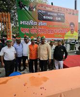 लखनऊ पूर्वी विधानसभा में “ऑपरेशन सिंदूर” के सम्मान में निकाली गयी "तिरंगा यात्रा" में दिलीप श्रीवास्तव जी हुए शामिल