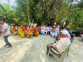 सकरा विधानसभा क्षेत्र के अनेको पंचायत में पहुंचकर कंचन माला जी ने किया जन सम्पर्क