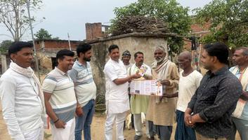 सूर्यमुनि तिवारी- भाजपा स्थापना दिवस पर हरिड़का बूथ 333 में ‘गांव बस्ती चलो’ अभियान को मिला समर्थन