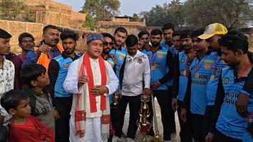 खेल के साथ संस्कार: बिलगांव क्रिकेट टूर्नामेंट के समापन समारोह में गुलाब चंद्र कुशवाहा का प्रेरक संदेश