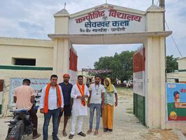 मतदान केंद्रों का निरीक्षण करके कार्यकर्ताओं से मुलाक़ात कर व समस्त मतदाताओं से किया आवाहन व अपील