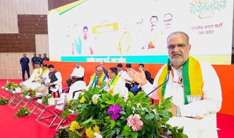 इंदिरा गांधी प्रतिष्ठान, लखनऊ में सेवा पखवाड़ा अभियान के तहत आयोजित "प्रदेश कार्यशाला" में डी.पी भारती जी किये प्रतिभाग