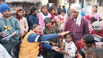 सचिन राम - नमो, बुद्धाए कोचिंग सेंटर में आयोजित दौड़ प्रतियोगिता में बच्चों का उत्साहपूर्ण प्रदर्शन