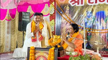 सूर्यमुनि तिवारी -  ग्राम नौली में श्रीराम कथा के पावन अवसर पर भक्ति और आस्था का अद्भुत संगम