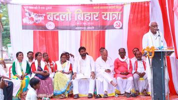 डॉ. संदीप सौरभ - घोसी, जहानाबाद में 'बदलो सरकार, बदलो बिहार' यात्रा की जनसभा
