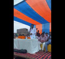 डॉ. संदीप सौरभ - पालीगंज के जरखा गांव में लुआई नदी पर पुल निर्माण का शिलान्यास