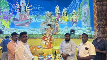 सूर्यमुनि तिवारी - चन्दौली में शारदीय नवरात्रि: माँ की आराधना का अनुपम दृश्य