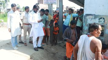 डॉ. संदीप सौरभ - महाराजगंज मुसहरी में जलजमाव की समस्या का जल्द होगा समाधान