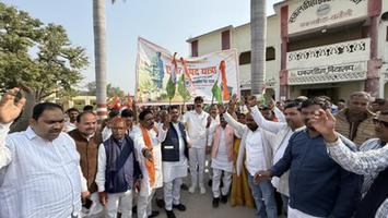 सूर्यमुनि तिवारी - राष्ट्र–एकता के प्रतीक लौह पुरुष को नमन सरदार पटेल जयंती पर एकता पद यात्रा