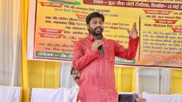 डॉ. संदीप सौरभ - बुद्ध की प्रतिमा के लोकार्पण से गूंजा शांति का संदेश: अप्प दीपो भव