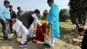 डॉ. संदीप सौरव - पालीगंज में विकास की ओर कदम: तीन नई सड़कों का शिलान्यास