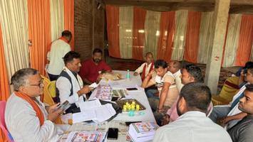 सूर्यमुनि तिवारी - विधानसभा क्षेत्र में एनडीए समर्थित भाजपा प्रत्याशी श्री महेश पासवान जी के समर्थन