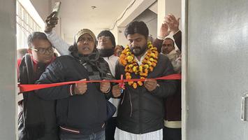 डॉ. संदीप सौरव - दिहुली स्थित जगदेव प्रसाद उच्च विद्यालय का दौरा, नए भवन में पढ़ाई शुरू
