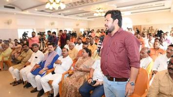 मुकेश सिंह मोंटी - डालीगंज  उमराव सिंह धर्मशाला में सांसद श्री राजनाथ सिंह जी के मार्गदर्शन