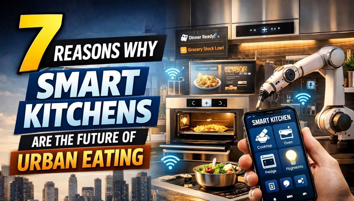 7 Reasons Why Smart Kitchens Are the Future of Urban Eating