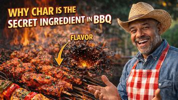 Why Char Is the Secret Ingredient in BBQ