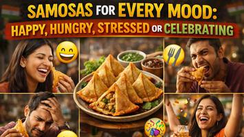 Samosas for Every Mood: Happy, Hungry, Stressed or Celebrating