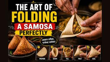 The Art of Folding a Samosa Perfectly