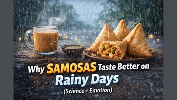 Why Samosas Taste Better on Rainy Days (Science + Emotion)